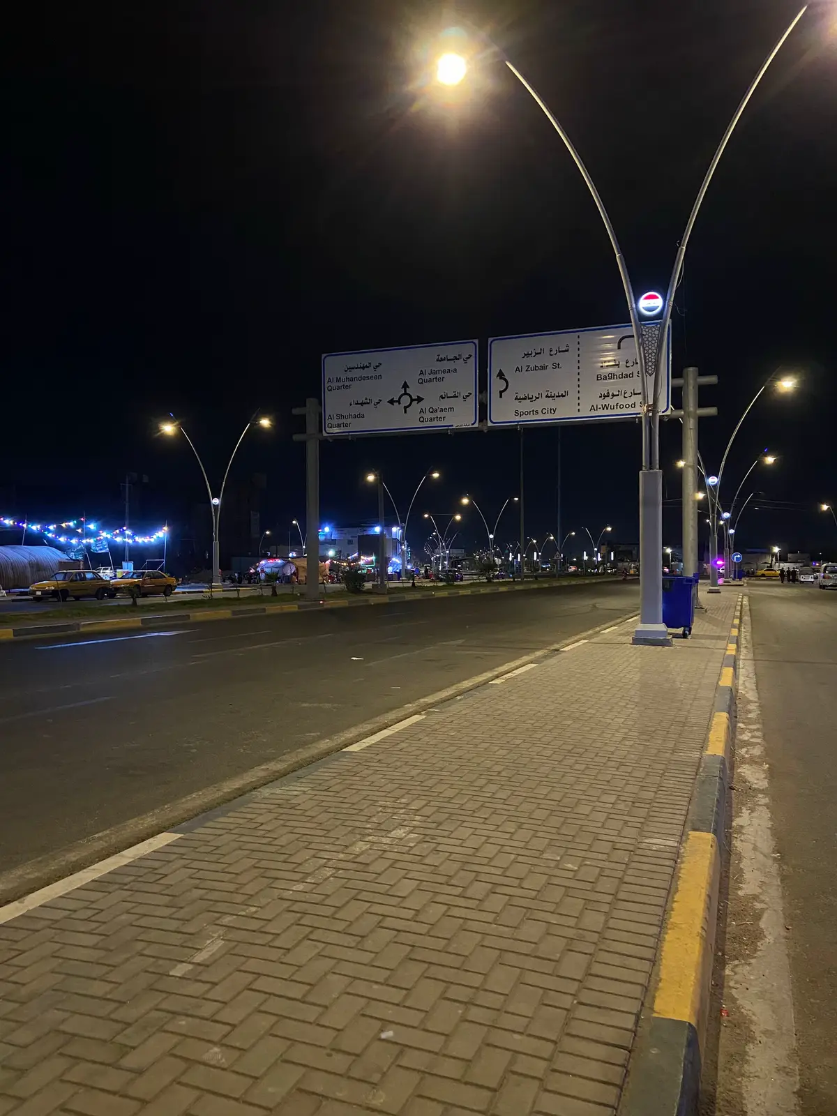 عشوائيات حي القائم 🖤 معليكم بالاكل واحد خير يوزع بنص الليل 🖤#البصرة #القبلة