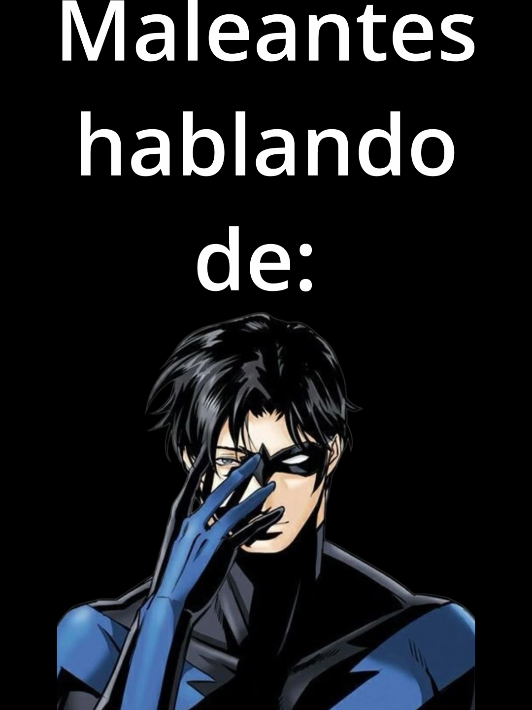 Maleantes hablando de Nightwing  #batman #comics #robin #dc #story #humor #superheroes