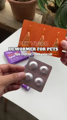 Anti-tick and Flea + Dewormer for Dogs🐶 #petvigor #dewormerfordogs #dewormerforcats #petdewormer  #antitickandflea 