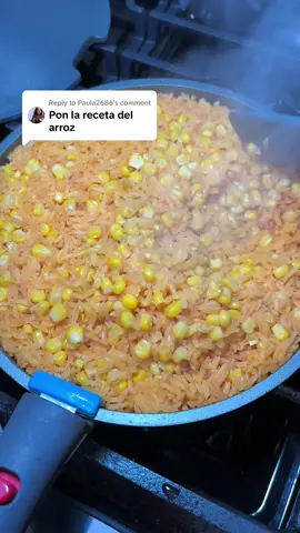 Replying to @Paula2686  #recetas #arrozrojomexicano #arrozrojo #mexicanrice #ricerecipe #rice #EasyRecipes #foryou #fyp #foodtiktok #comidatiktok 