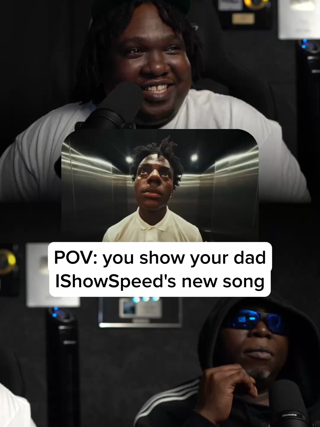 Made my pops watch Speed's new song 😂 | IShowSpeed - Higher (Official Music Video) #ishowspeedclipz #ishowspeedlive #prodbywalkz #walkz #thevillage