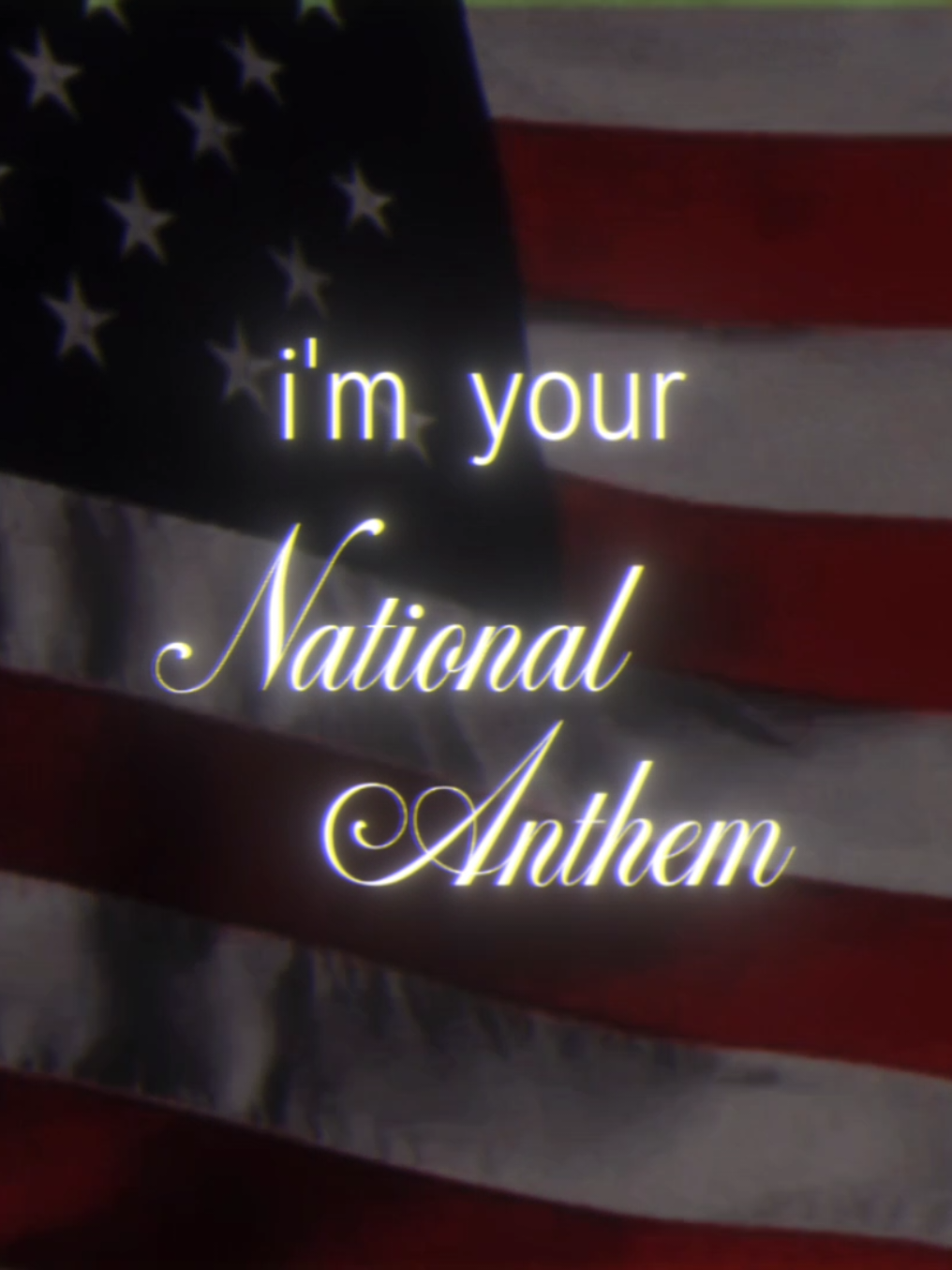 🇺🇸 | #fyp #nationalanthem #lanadelrey #fourthofjuly #eua #lyric #tipografia #july 