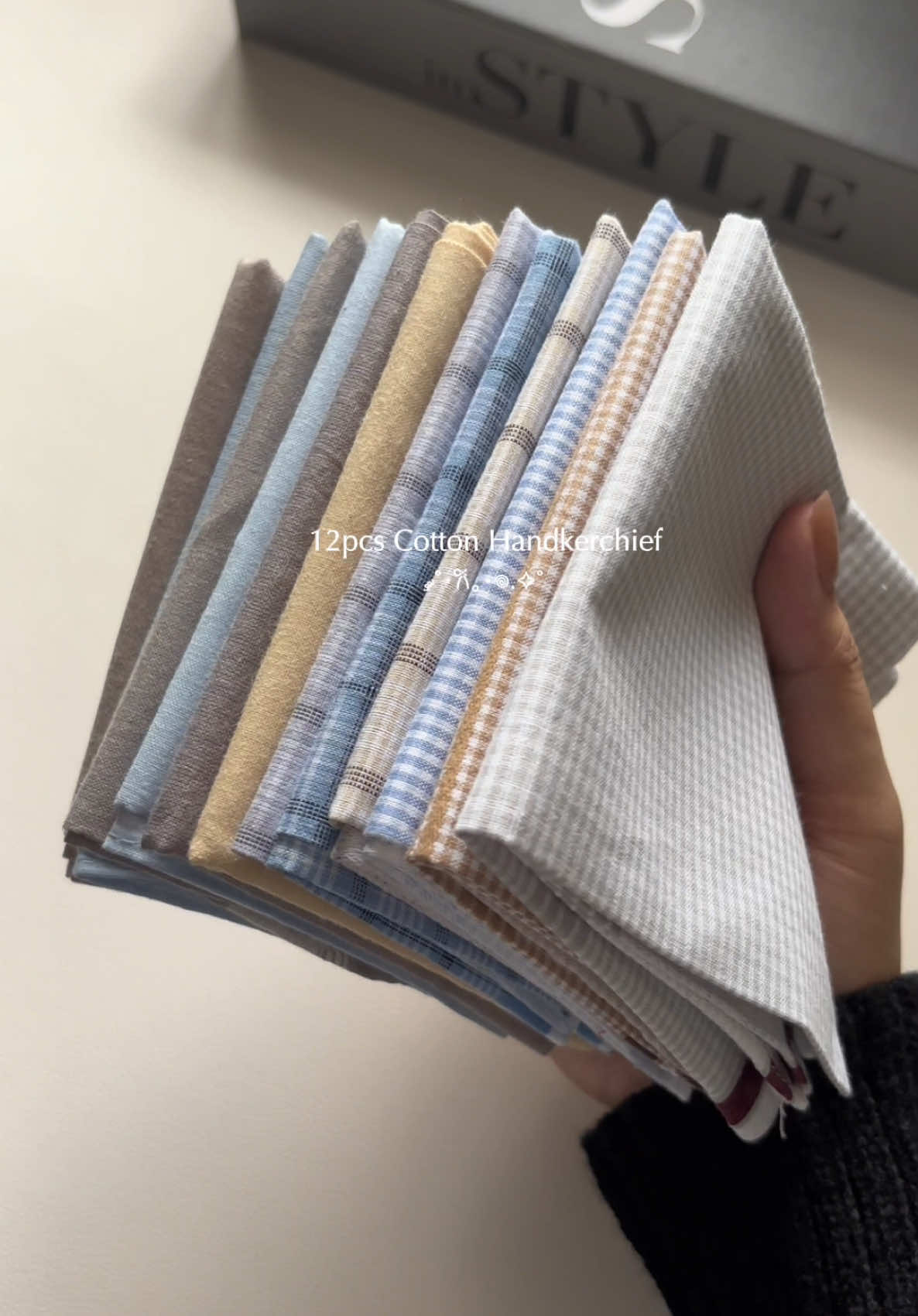 Panyo na dapat meron ka ang ganda ng mga design! 😍 #handkercheif #panyo #cotton #aesthetic #minimalist #handkerchiefformen #cottonhandkerchief 