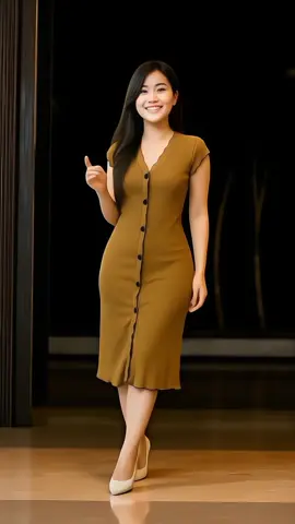 AISAR DRESS - Dress Wanita Knit #dressknit #fyp 