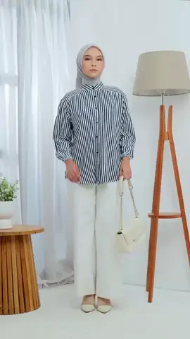kemeja azura rayon salur trend saat ini#larismanis #guncang77 
