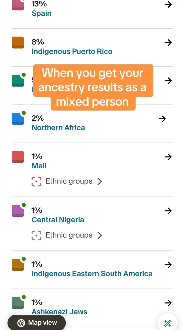 I’m mostly Portuguese and Spanish which means my ancestors were the ones that conquered Puerto Rico 😔 