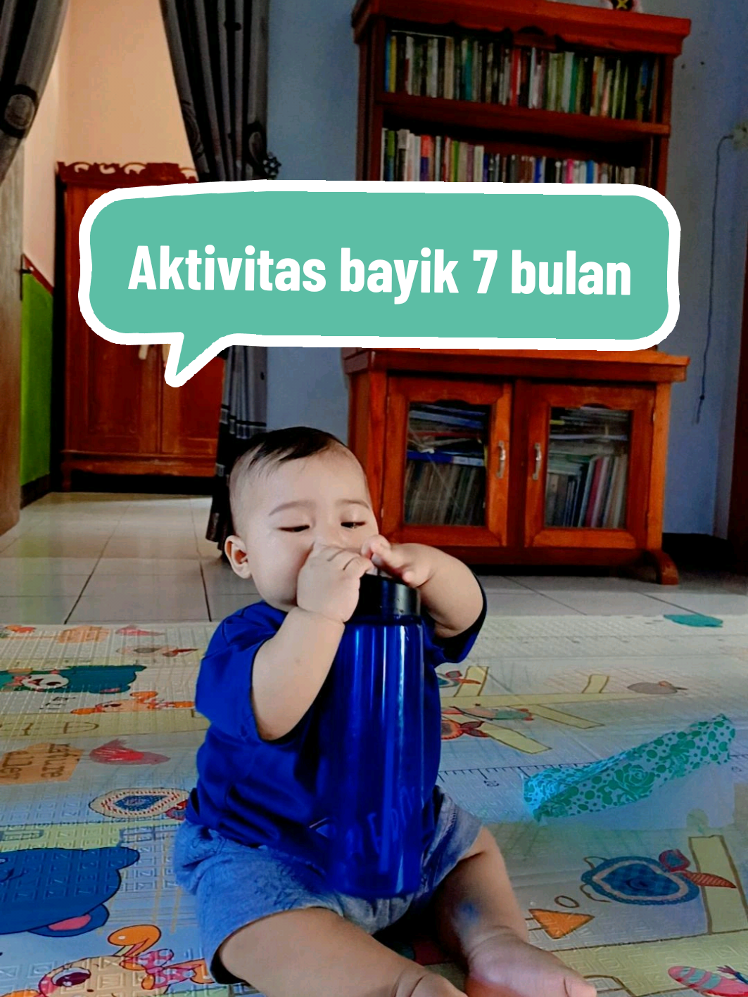 Aktivitas bayik 7 bulan by Angkasa🪐 #aktivitasbayi #aktivitasbayi7bulan #bayi7bulan #rutinitas #kegiatan #babyboy 