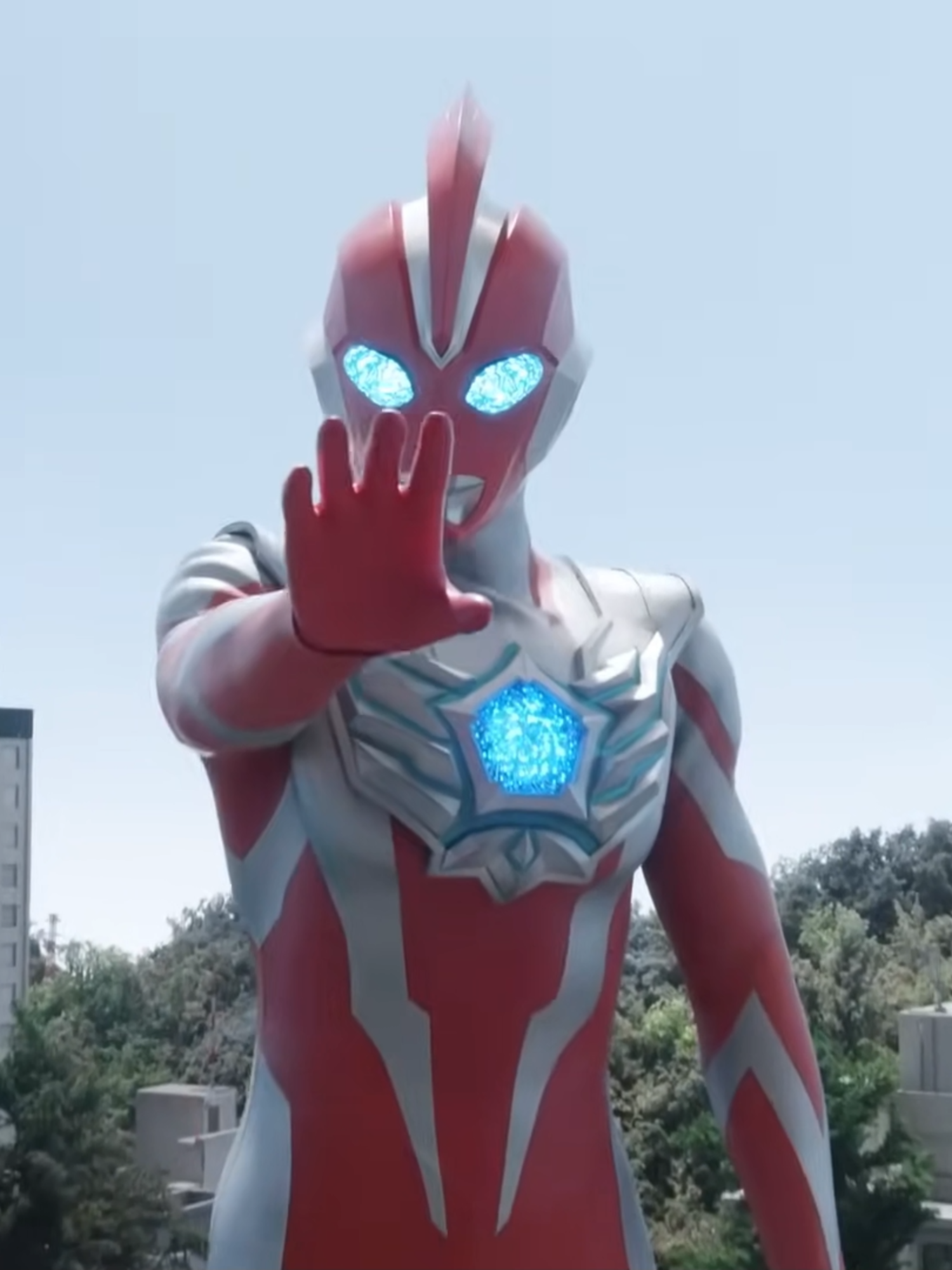 Ultraman Omega First Transformation #ultraman #omega #ultramanomega #tokusatsu