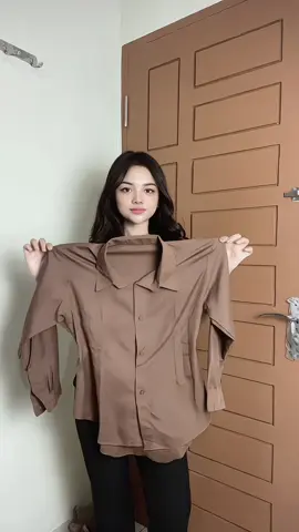 #kemejawanitaluna #atasanblouse #toplongsleeve #kemejaviral 