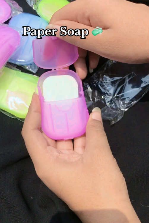 Paper Soap🧼 180 each🤌🏻👀#trending #girlssupportgirls #growmyaccount #dontunderreviewmyvideo #trend #trendingsong #trendingsong #viralvideo #foryou #grandopeningofmysmallbusiness #support #foryoupage #foryourpage 