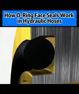How O-Ring Face seals work in hydraulic hoses