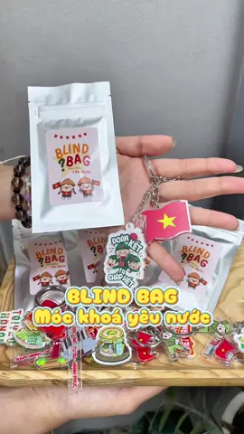 Blind bag móc khoá yêu nước #xuhuong #viral #fyp #gift #foryou #trend #phukien #mockhoa #vietnam #mockhoayeunuoc #bindbox #tuimu 
