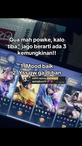 Kalo udah di semangatin ayang monton kasih dark sistem pun gw bakal gendong #MLBB #MLBBDinoPlanet #MLBBALLSTAR 