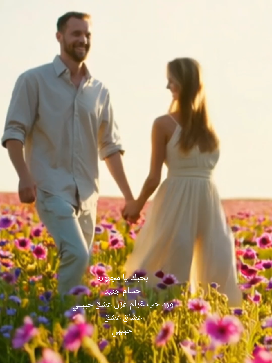 بحبك يا مجنونة... 💘 🌹🌸💕💓 وين ما كنتِ وكيف ما كنتِ، عيوني حضن لقلبك 💞 😘✨❤️🌼💗🥹 نظراتك بتداوي الجروح، وعيونك سر السهر والحنين 🌹💌💯❣️❤️‍🔥💋♥️ كل خطوة فيك عشق، وكل لحظة معك حياة 💫 🤗☺️😊☺️🥰😘😚😙 #حسام_جنيد 🎤 #بحبك_يا_مجنونة 💘 #حسام_جنيد 🎶 #كلمات_من_القلب 💌 #حب_جنون 💥 #عشق_كلمات 💫 #اغاني_سوريا 🇸🇾 #صوت_احساس 🎤 #موسيقى_رومانسية 🎧 #كلام_حب 💞 #عيونك_سهروني 🌙👁️
