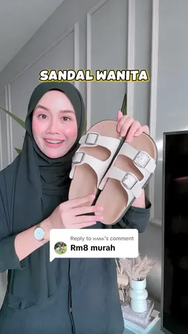 Replying to @ʜᴀɴᴀ #sandalwanita #sandalwanitamurah #selipar 