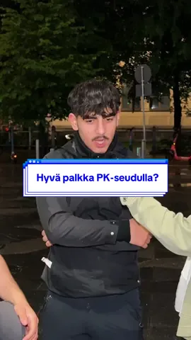 🤨 Mikä on sun mielestä hyvä palkka? #pr1 #suomitiktok #helsinki #sinulle #jonne #raha  Haastattelija @Eevi 🩷 