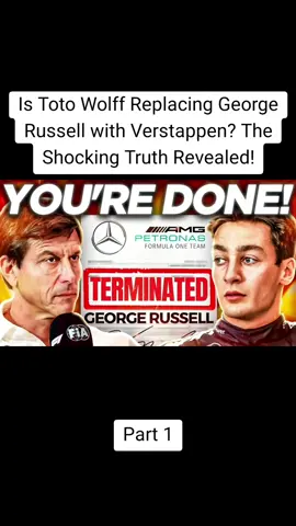 Is Toto Wolff Replacing George Russell with Verstappen? The Shocking Truth Revealed!#totowolff #russell #georgerussell #verstappen #maxverstappen #f1 #f1news #formula1 #formulaone 