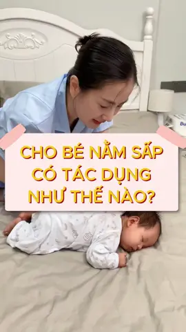 💤 Cho bé nằm sấp – bí quyết giúp bé xì hơi nhẹ nhàng, ngủ ngoan cả đêm! #giacngubeyeu #meochoMe #chamsocbesosinh 