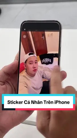 Làm Sticker Trên iPhone Hottrend nè mấy ní ơi!!! Quá dễ với #Khangvinhthuan68 #iphonetricks #Meoiphone #Tiktoktech 