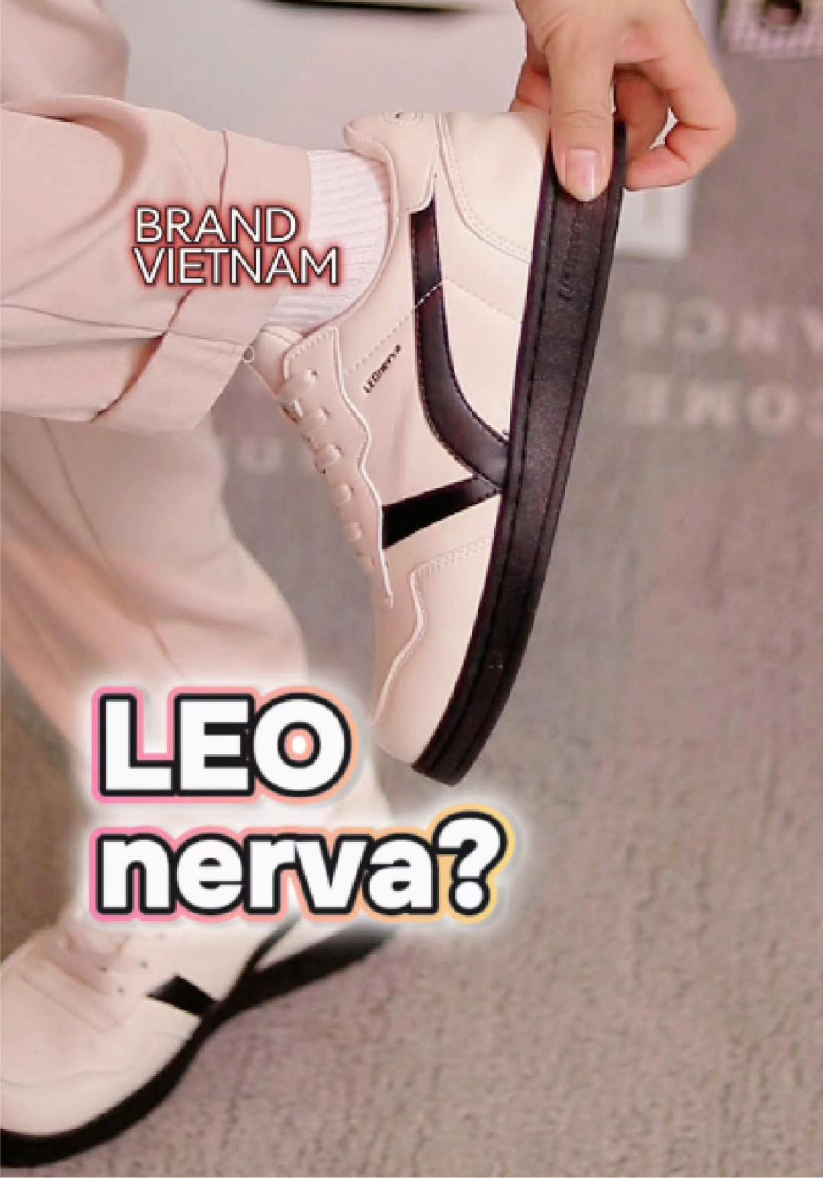 Đủ woa rồi đó mix với nhiều kiểu đều được #anh7review #leonerva #giaysneaker #giaythethao 
