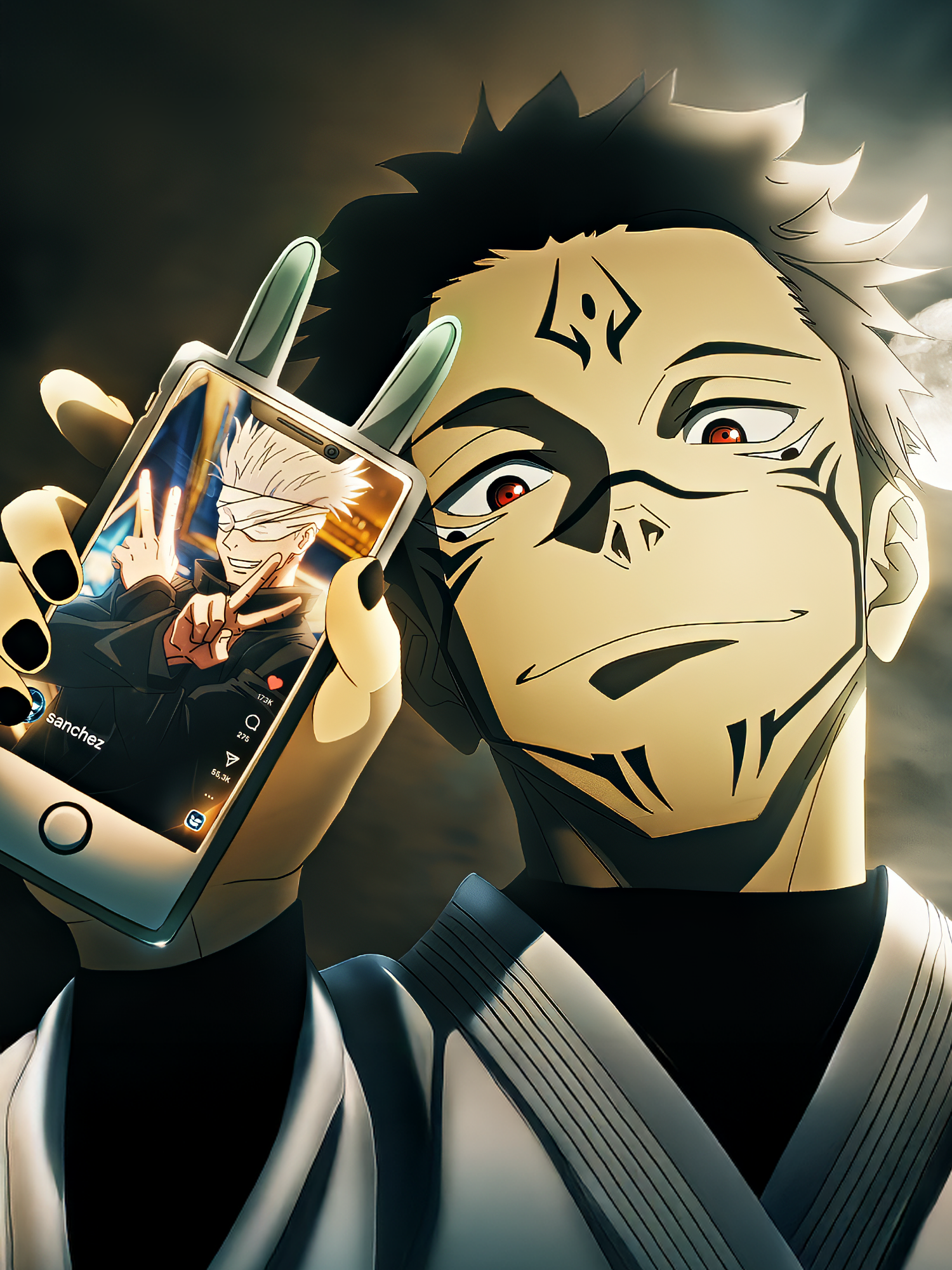 🎭 Gojo on Talent Show | Sukuna Joins In T: #gojo #gojosatoru #gojoedit #sukuna #jujutsukaisen #jjk #amv #edit #dance #fyp #viral #trending