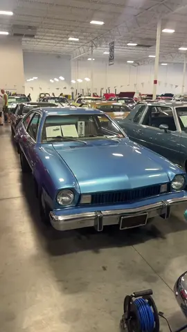 Blue 1974 Ford Pinto at Streetside Classics!