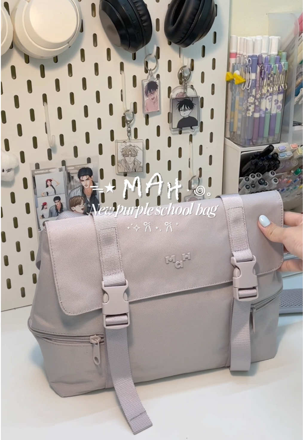 New school bag #schoolbag #tuideocheo #tuidihoc #balodihoc #backtoschool #mah 