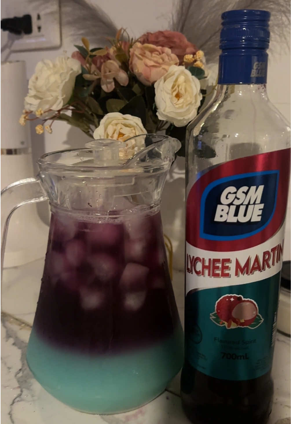 Sakto sa maulang panahon 🫣 GSM Lychee Martin #gsm #gsmbluemojito #drink #gin #cocktail #fyp #mix 