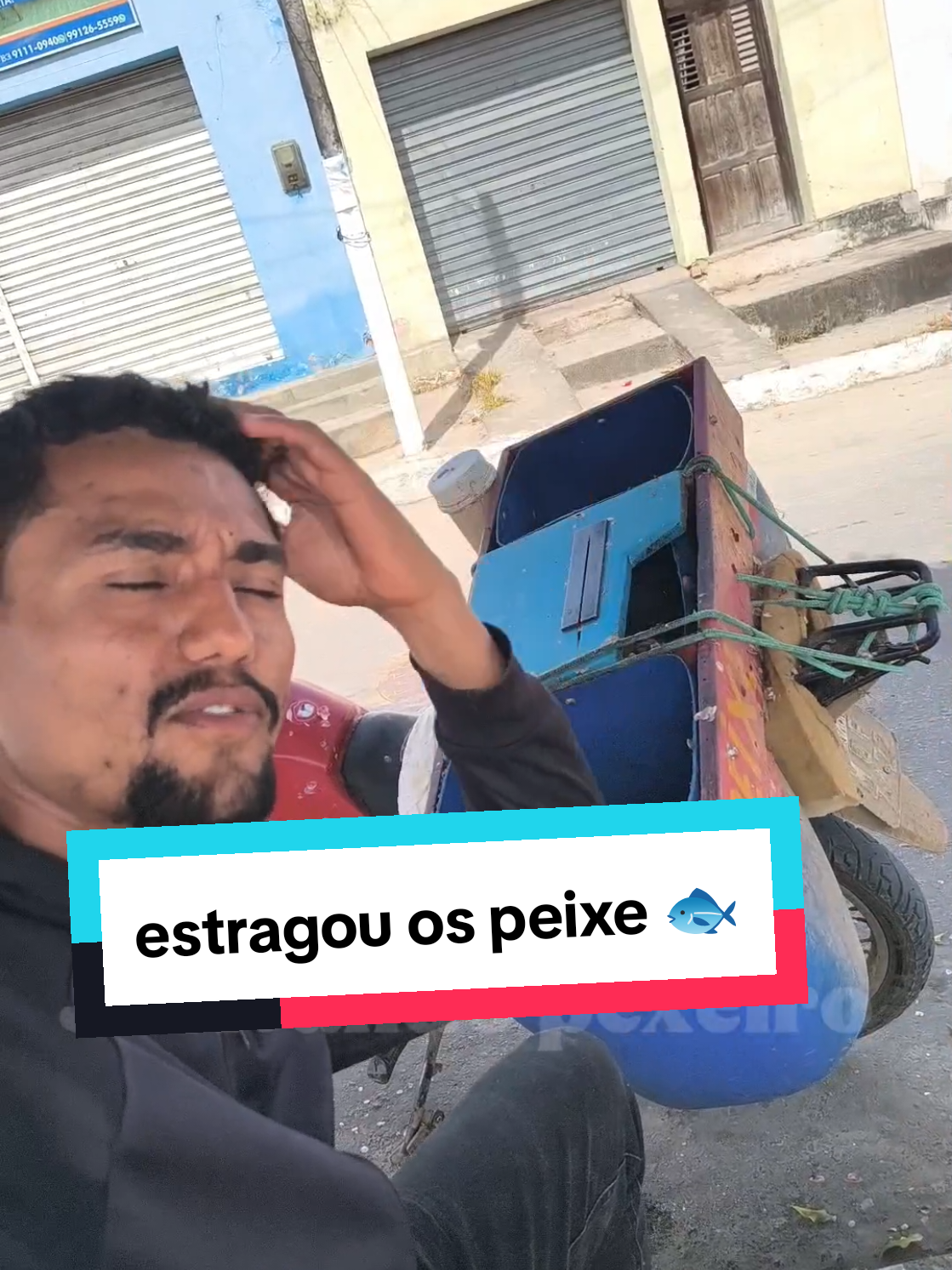 Estragou os peixe? #peoxe #pexeiro #tilapia 