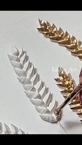 Instagram Name: Kainat Art  #goldenlife #texturedart #foryou #fypviral 