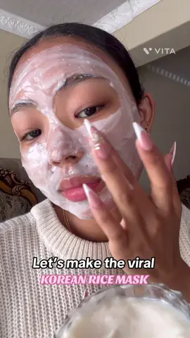 Let’s make the viral KOREAN RICE MASK:  1. Add rice to a bowl  2.Rinse the rice 3x so it’s nice and clean  3. Pour your rice and some hot water into a pot  4. Boil the rice until it’s cooked ( you can over cook it, that’s alright)  5. Transfer your cooked rice into a blender ( you can add abit of water so it’s not chunky or too thick )  6. Blend your rice  until you get a nice smooth paste 7. Pour it into your bowl ( let it cool for a few minutes)  8. Add your honey (optional )  9. Mix everything together and your Korean rice mask is ready to be used .  Get that glass skin.  #koreanskincare #koreanricemask #viralricemask #korean  #bassie #blasian #skincare #beauty 