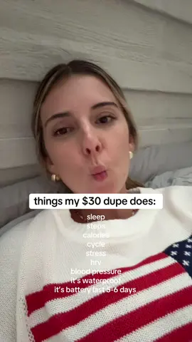$30 vs $400  you tell me 🤪 plus this one has a free app, aka no monthly subscription fees!!  #dupe #tiktokshop #tiktokshopfinds #oura #ouraringworthit #4thofjuly #tts #savings #deals #onsale 