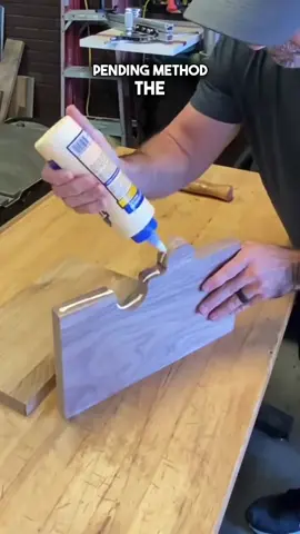 Joining WALNUT & White Oak together 🙌 #woodworking 