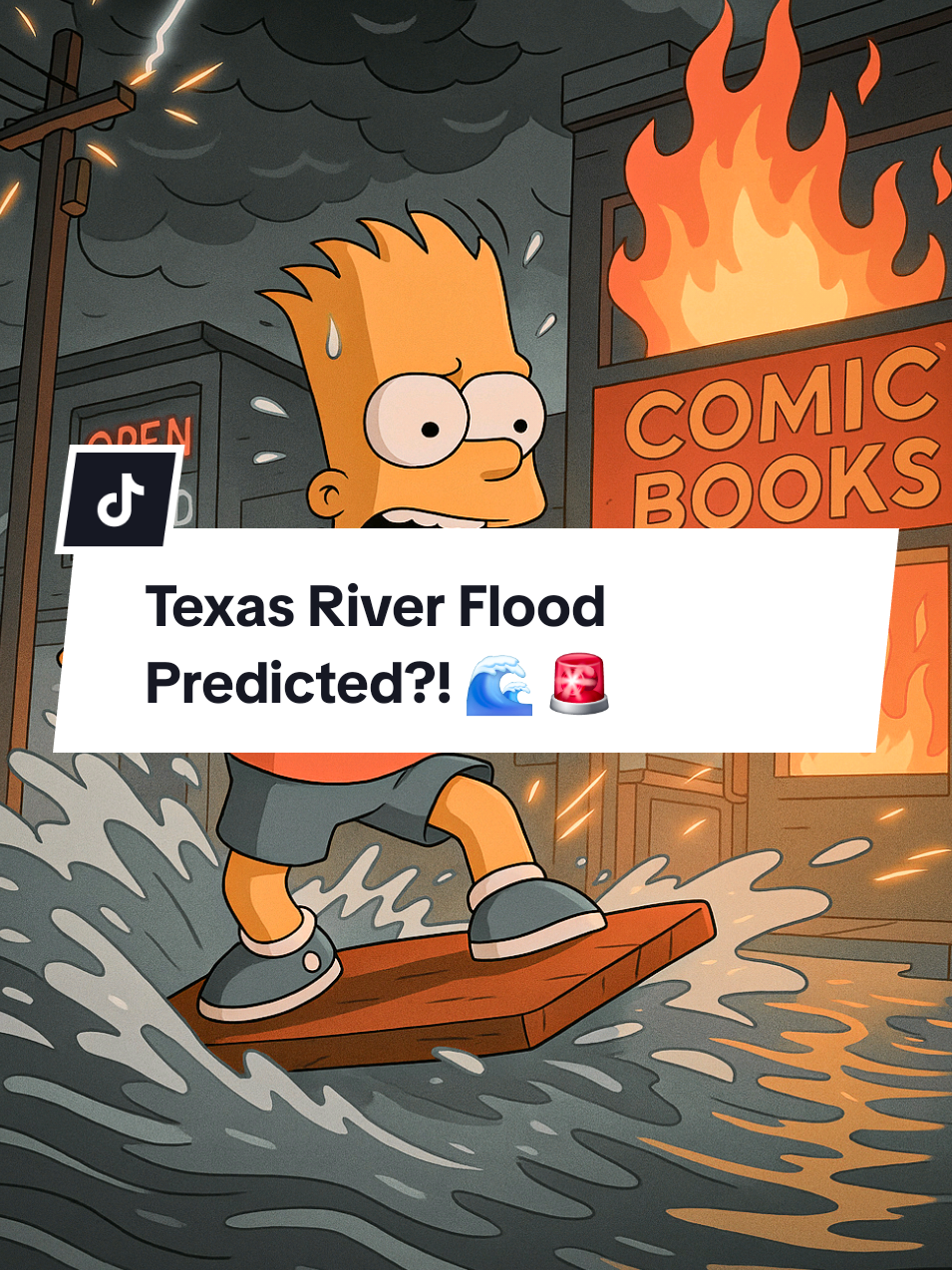 🚨 Texas Goes Underwater in a Massive Flood! Years ago, The Simpsons showed a similar episode - as if they were trying to warn us 🌊  Let me know what you think in the comments! 👇#creatorsearchinsights #texas #floods #storm #news #usanews #shocking #texasfloods #Kerrville #CampMystic #SummerCamp #ChristianCamp #Texas #GuadalupeRiver #RVPark #Floods #Flooding #flooding #disaster #severeweather #weather #emergency #risen #26feet #45minutes #foryou #viral #flooded #frioriver #kerrvilletexas #leakey #riverflood #simpsonspredictions #2025prediction #bartsimpson #homersimpson #lisasimpson #margesimpson #maggiesimpson #foryou #mysterytok #mysteriousfacts #mysteries #darksecret #hiddentruth #unsolved #simpsons2025 #simpsonsclips #usa🇺🇸 #usa🇺🇸tiktok #unitedstates #usa_tiktok #simpson #simpsons #fyp #foryourpage #vira #predictions 