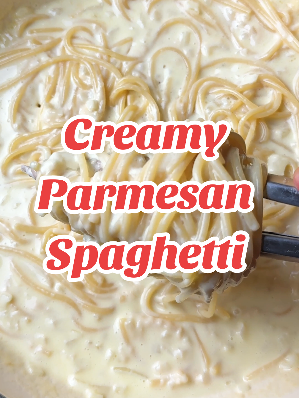 PARMESANNNNNN🤤 Creamy, tasty, cheesy and sooooo generous, what else do we really need?!🧀 These spaghetti with Parmesan cream are honestly the best, YOU HAVE TO try it😍  And if you want to twist it a little bit, add some lemon zest in the process, it's absolutely divine✨ You'll only need a few ingredients: Spaghetti  Parmesan cheese  Butter Heavy cream  Onion Garlic Salt & pepper  Bon appétit !❤️ The full recipe is in our Ultimate Pasta Cookbook, link in bio📝 #parmesan #creamy #tasty #pasta #delicious #FoodTok 