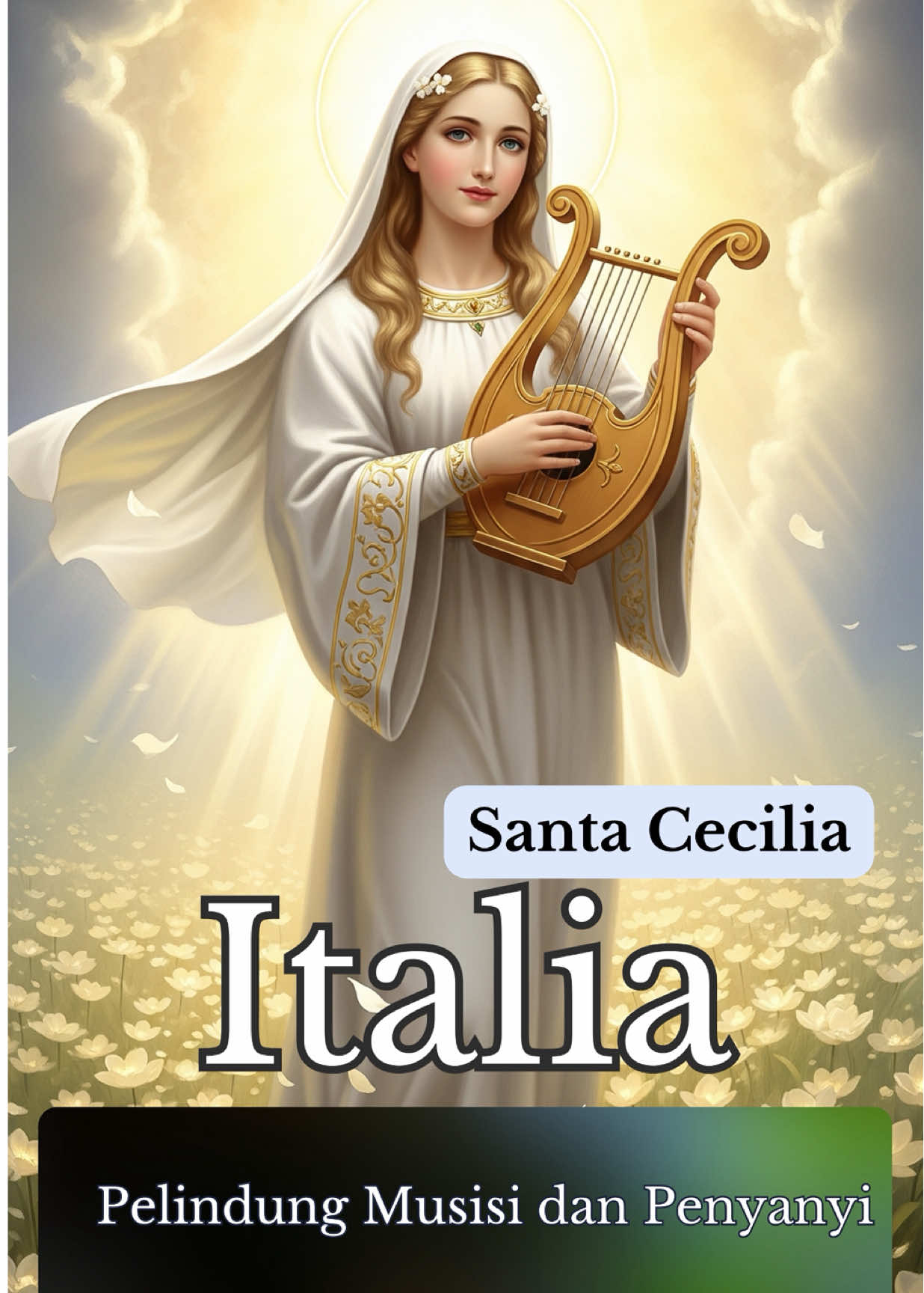 Santa Cecilia  #CapCut #ImanKatolik #DoaMohonKesehatan #KesembuhanIlahi #prayforpalestine #katolikku_keren #fypシ #fypシ゚viral #DoaKatolik #penyanyi #musisi @katolik i vertet 