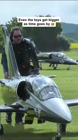 Even the toys get bigger as time goes by #rchobby #rcplane #rctruck 