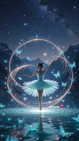 A magical night on the lake. 🦢💫 #balletdancer #moonlake #livewallpaper #wallpapervideo #wallpaper #phonewallpaper #aiartwork #fondoanimado #fondodepantalla #aivideos #fondodepantallaenmovimiento 
