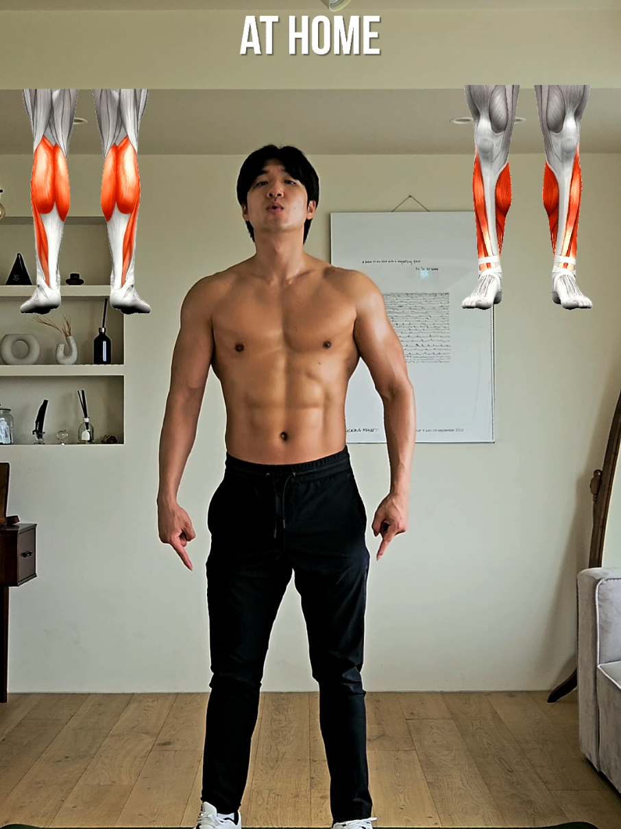 How to grow your calves at home | 집에서 할 수 있는 종아리 운동 #workout #homeworkout #exercise #calves 