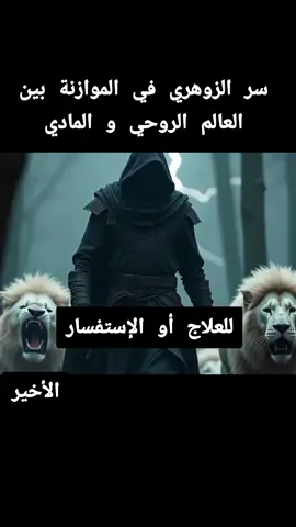 سر الزوهري في الموازنة بين العالم الروحي و المادي #الزوهريين #الروحانيات #روحاني #زوهري #الجن #فرنسا🇨🇵_بلجيكا🇧🇪_المانيا🇩🇪_اسبانيا🇪🇸 #الكويت_مصر_السعودية_سوريا_الامارت #اكسبلور #الشعب_الصيني_ماله_حل😂😂 #المغرب🇲🇦تونس🇹🇳الجزائر🇩🇿 #رقية_شرعية 