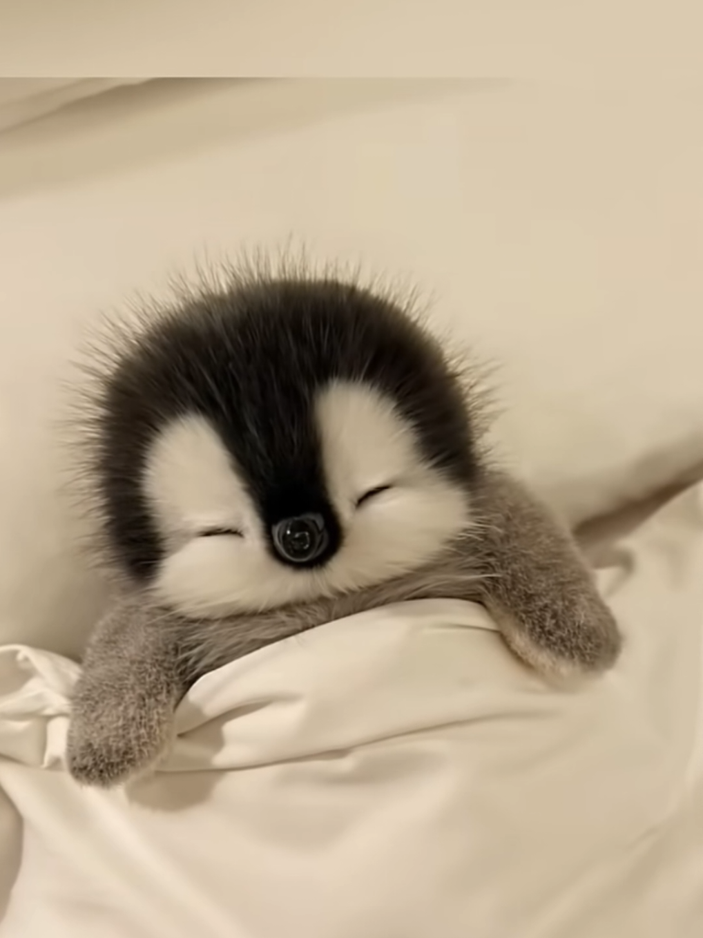 Little Penguin is hungry 😍 #penguin #cute #little #adorable #animals #Love 