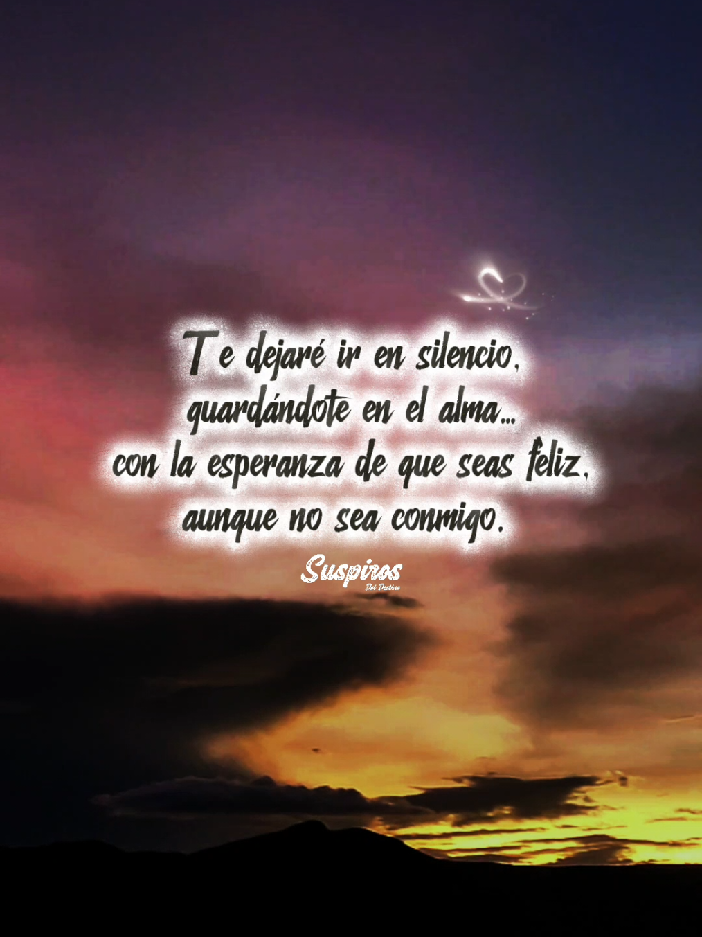 Te dejaré ir en silencio, guardándote en el alma… con la esperanza de que seas feliz, aunque no sea conmigo. #frasesmotivadoras #poemas #reflexiones #historiasinspiradoras #consejosdepareja #trend #travel #life #live #crecimientopersonal #foryoupage #fyp #viral #comedy #dance #music #funny #Love #foryou #explore #tiktokviral #tiktok #fypシ゚ 