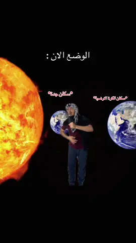 كم درجة الحرارة وصلت في مدينتك للان ؟ 😭 #arabcomedy 