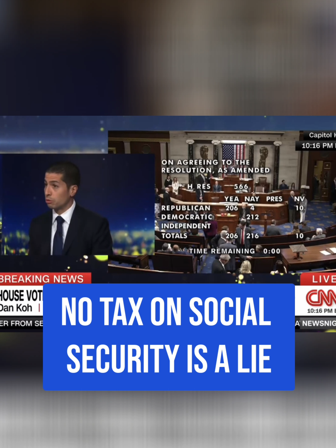 Trump is just blatantly lying when he says there’s no tax on Social Security in the BBB. Here’s the truth. H/T @meiselasb @meidastouch  #Politics #SocialSecurity #TrumpExposed #LiesVsTruth #ProtectSeniors #SeniorRights #BigBeautifulBill #FactCheck