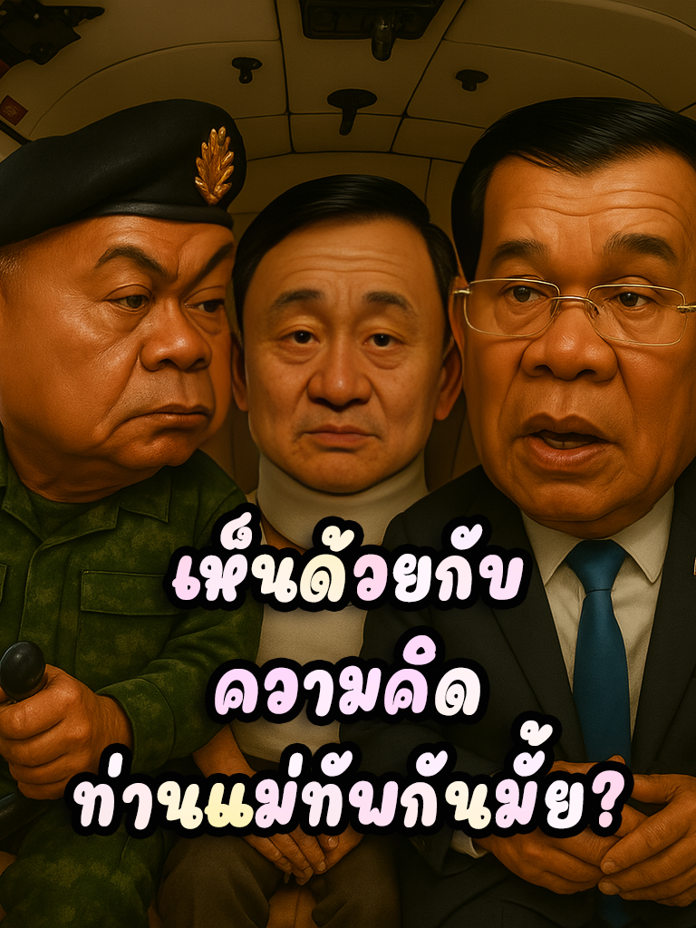 ToonJoke: คุณเห็นด้วยกับไอเดียนี้ของท่านแม่ทัพมั้ย? #ฮุนเซน #ฮุนมาเนต #ช่องบก #การ์ตูนตลกๆ #ตลกฮาๆ #เปิดการมองเห็น #AI #ไทยเขมร #ติดเทรนด์วันนี้tiktok #ข่าวTikTok #แม่ทัพภาคที่2