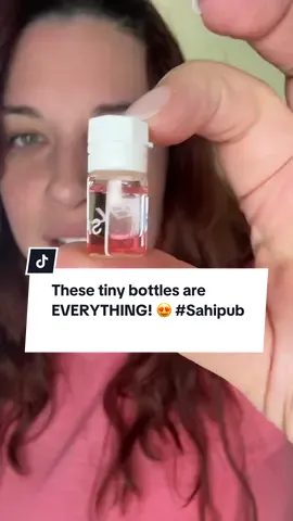 OMG have you guys seen these? I’m literally obsessed 🤯 — tiny perfume & hair oil bottles by @Sahipub that keep my hair shiny, frizz-free, and smelling amazing all summer long. So easy to throw in your bag and go! Shop it right here 🛒 and thank me later! #Sahipub     #tiktokshopfinds #beautyhack #haircare  