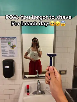 Embarrassing level 100/100 but the gas station lady was so kind 🥹❤️  #p#povb#bodyshaverf#funny