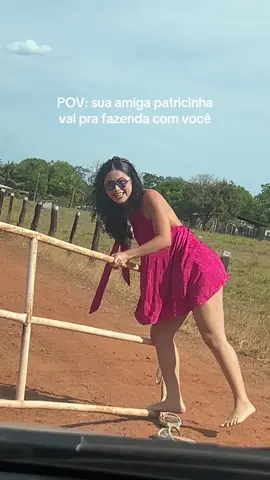 Pelo menos o pó é do tom da pele 😂 #boiadeira #agrogirl #fyp #patricinha #farm 