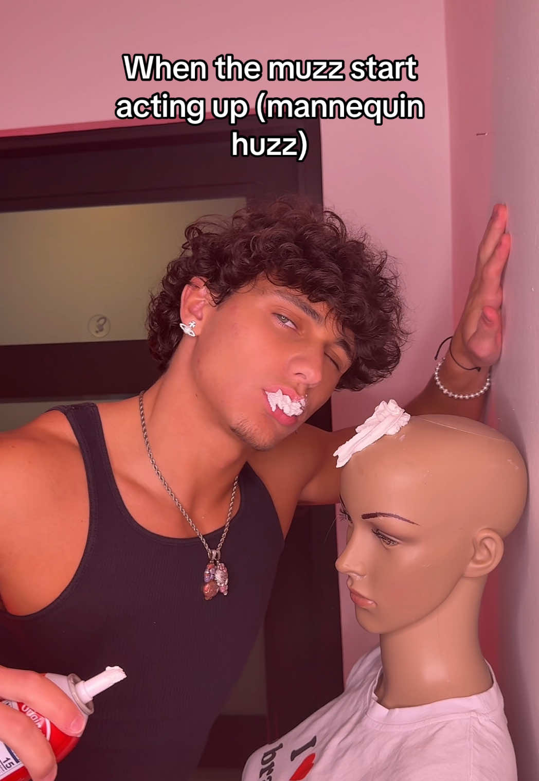 POV: the muzz started acting up (mannequin huzz) #fyp #foryou 