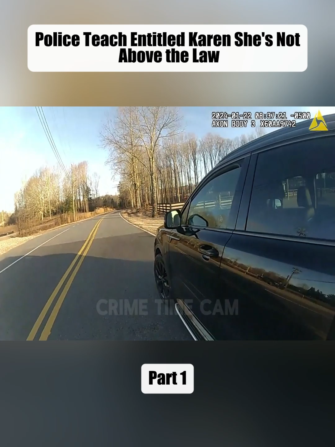 Police Teach Entitled Karen She's Not Above the Law Part 1 #cops #copsoftiktok #copsontiktok #bodycam #police #policeofficer #policeoftiktok #fyp